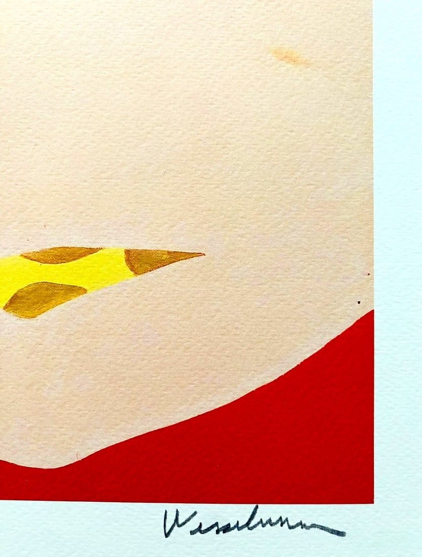 Numbered Tom Wesselmann Lithograph Handmade Op - 7