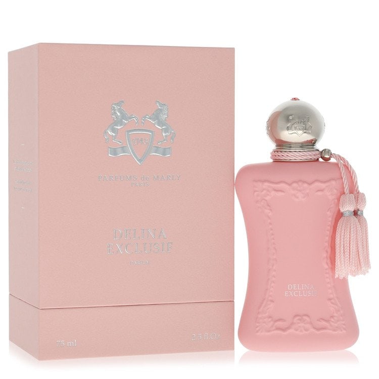 Parfums De Marly Eau De Parfum Spray - Delina Exclusif Perfume: Parfums De Marly Eau De Parfum Spray - Delina Exclusif Perfume Indulge in the luxurious scent of Delina Exclusif, a sophisticated Eau De Parfum Spray from Parfums De Marly. With its 400g size and