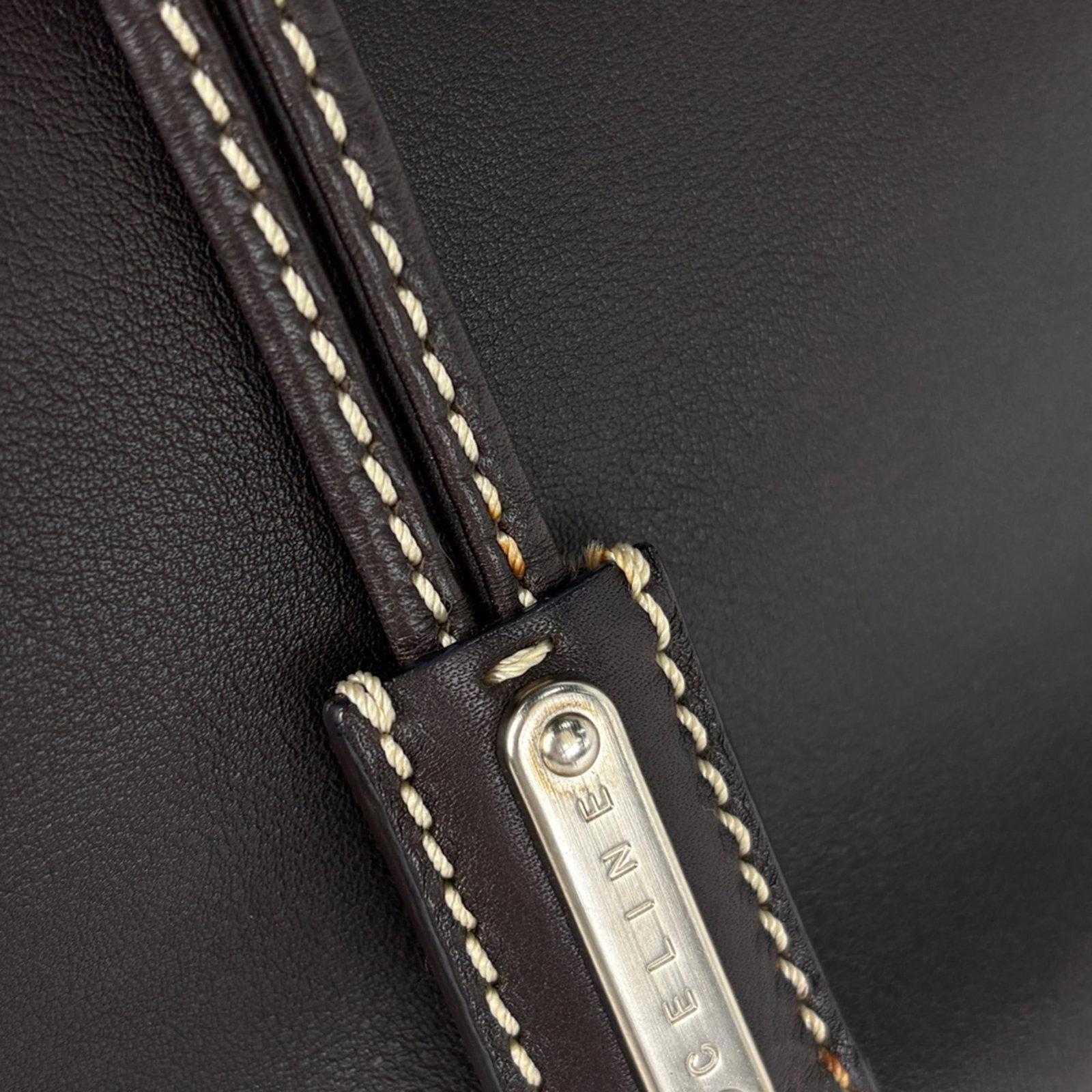 Celine Leather Handbag - 5