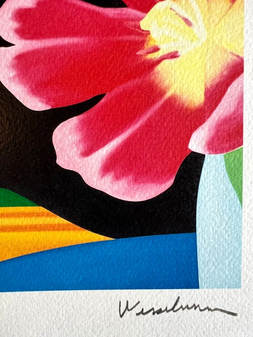 Op Tom Wesselmann Lithograph Handmade Numbered - 8