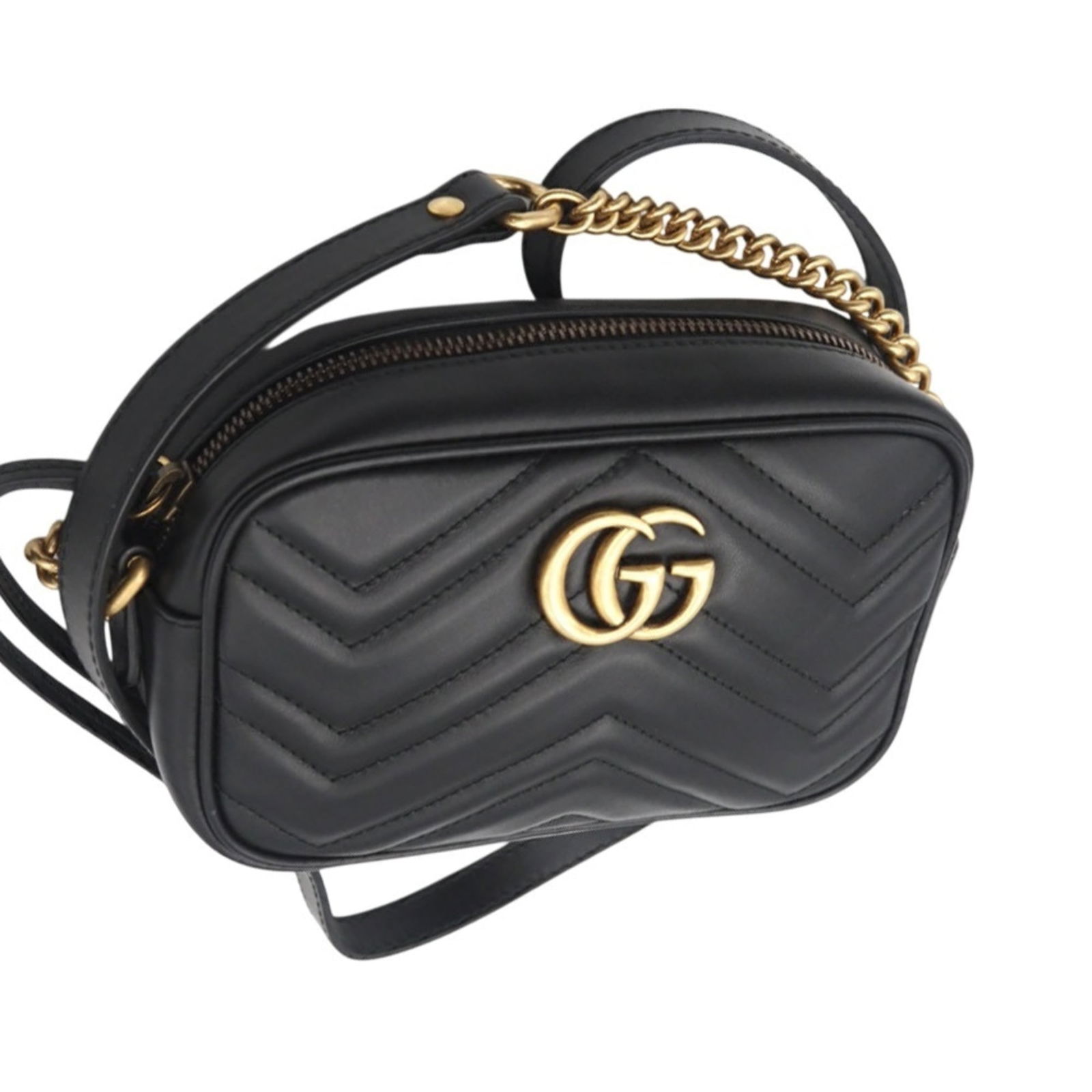 Gucci Leather Shoulder Bag - 3
