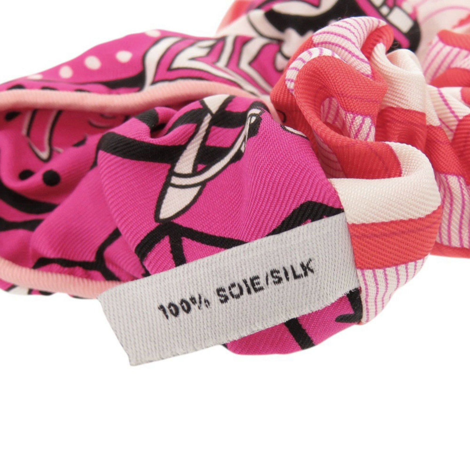 Hermes Silk Scrunchie - 4