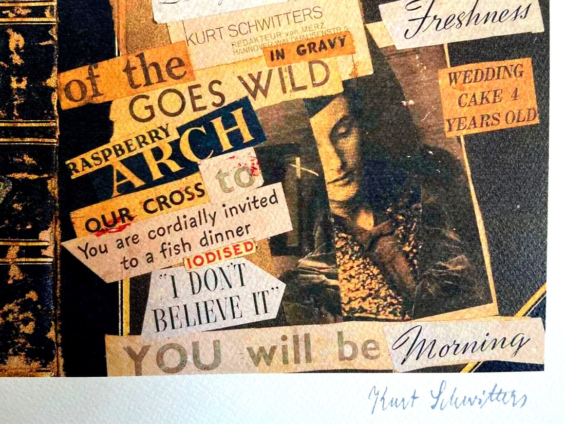 Numbered Kurt Schwitters - 7