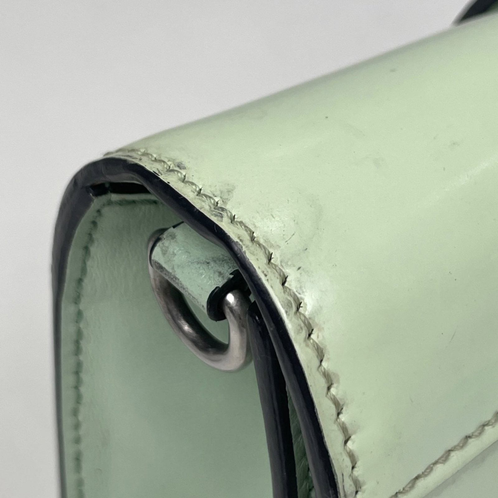 Prada Leather Shoulder Bag - 4