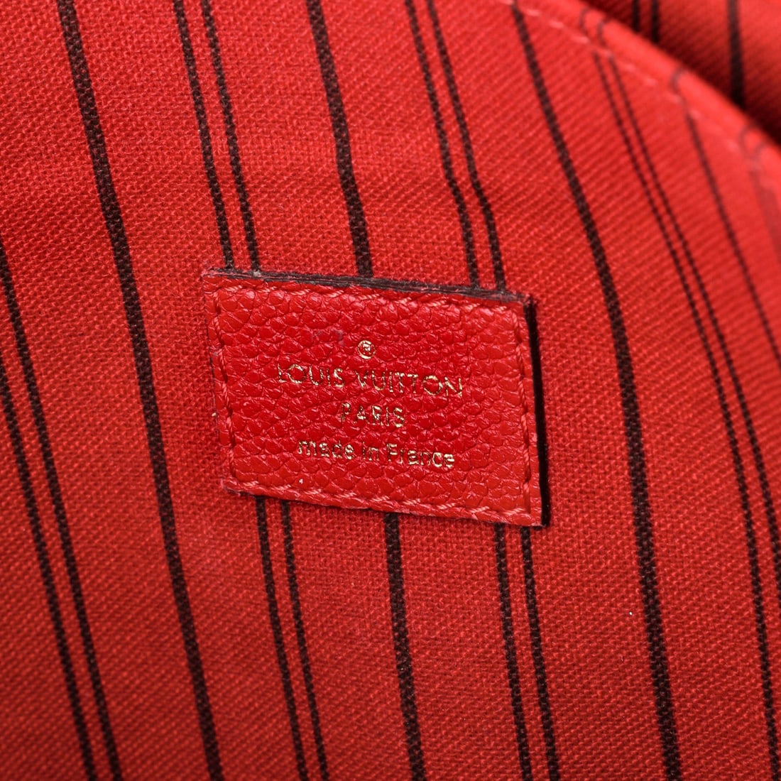 Leather Louis Vuitton Pochette Metis Monogram Empreinte - 8