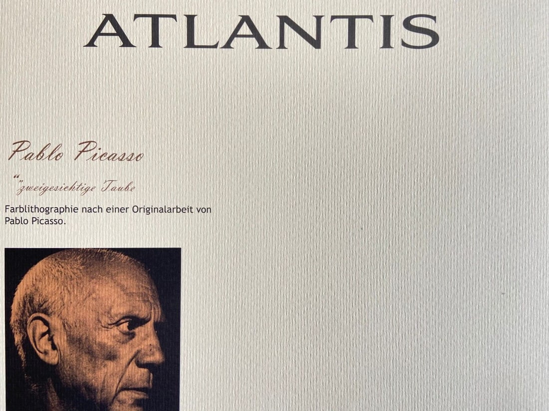 Numbered Pablo Picasso Lithograph - 7