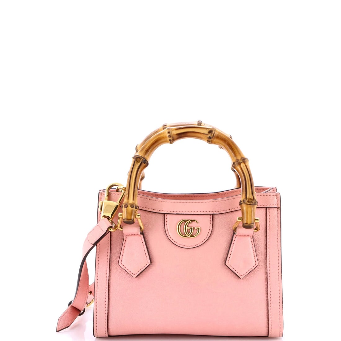 Gucci Diana Mini Tote with Bamboo Handle and Leather (1 of 5)