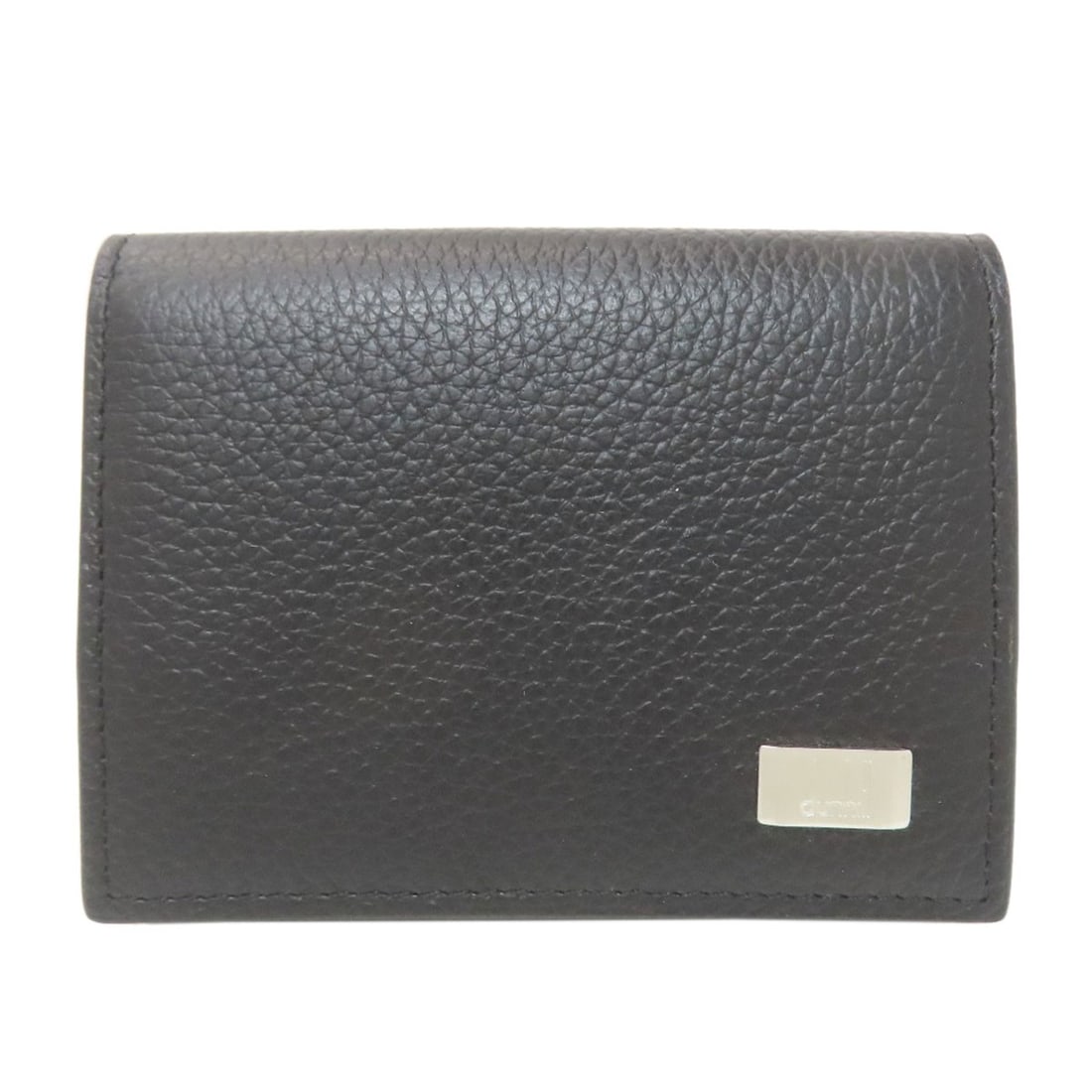 Dunhill Avorities Leather Coin Purse: Dunhill Avorities Leather Coin Purse Elevate your everyday essentials with the sleek and sophisticated Dunhill Avorities Leather Coin Purse, crafted from rich black Italian leather that exudes