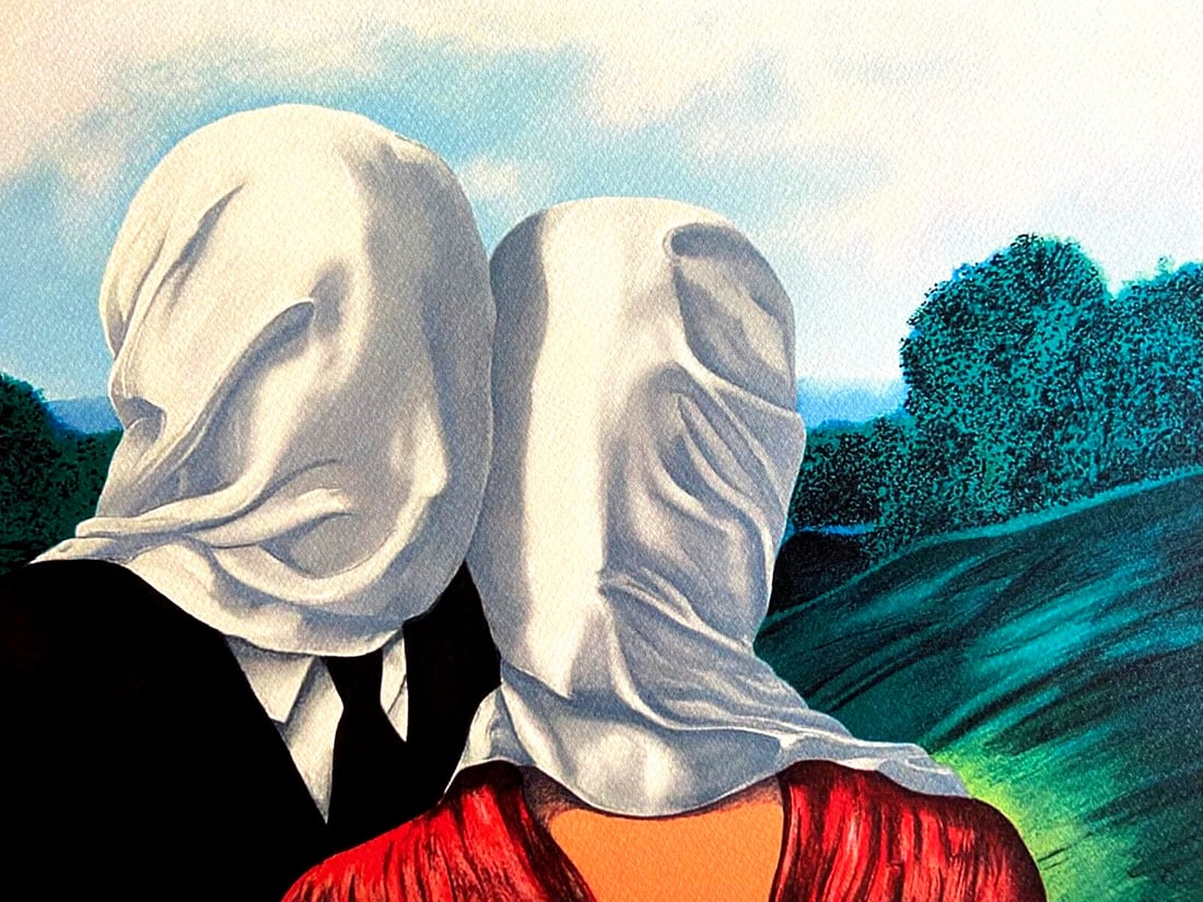 Magritte Lithograph # (Ren) - 3