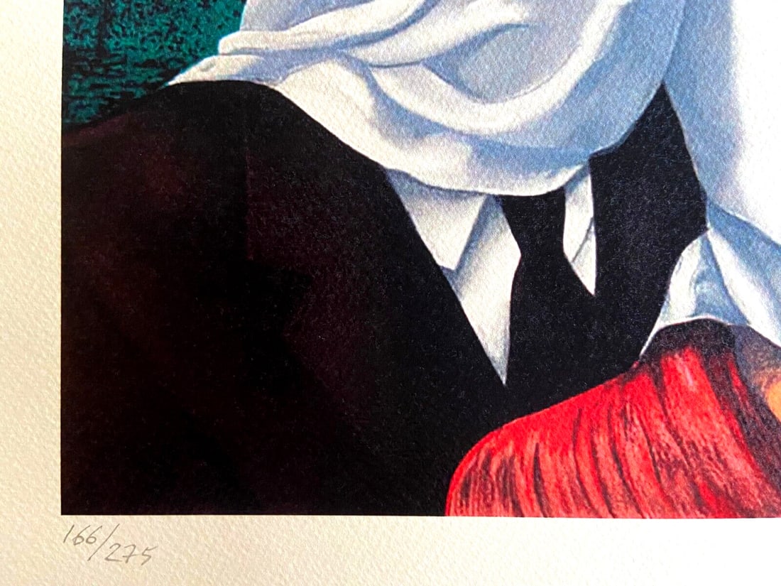 Magritte Lithograph # (Ren) - 7