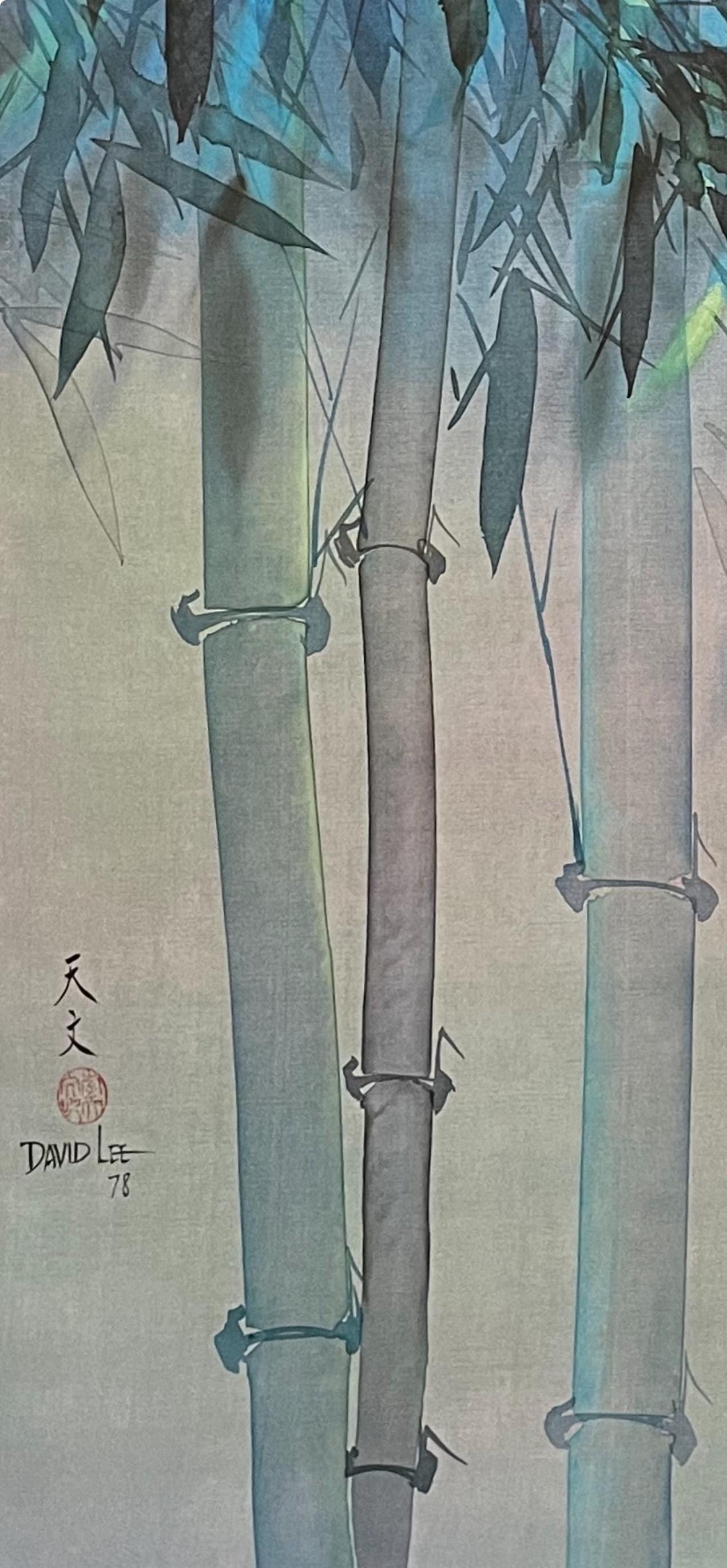 Original Edition Offset Lithograph - David Lee - Evening Flight - 5