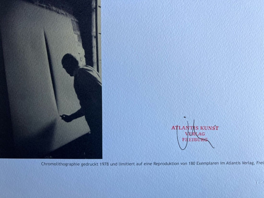 Fontana Lithograph 1978 - 9