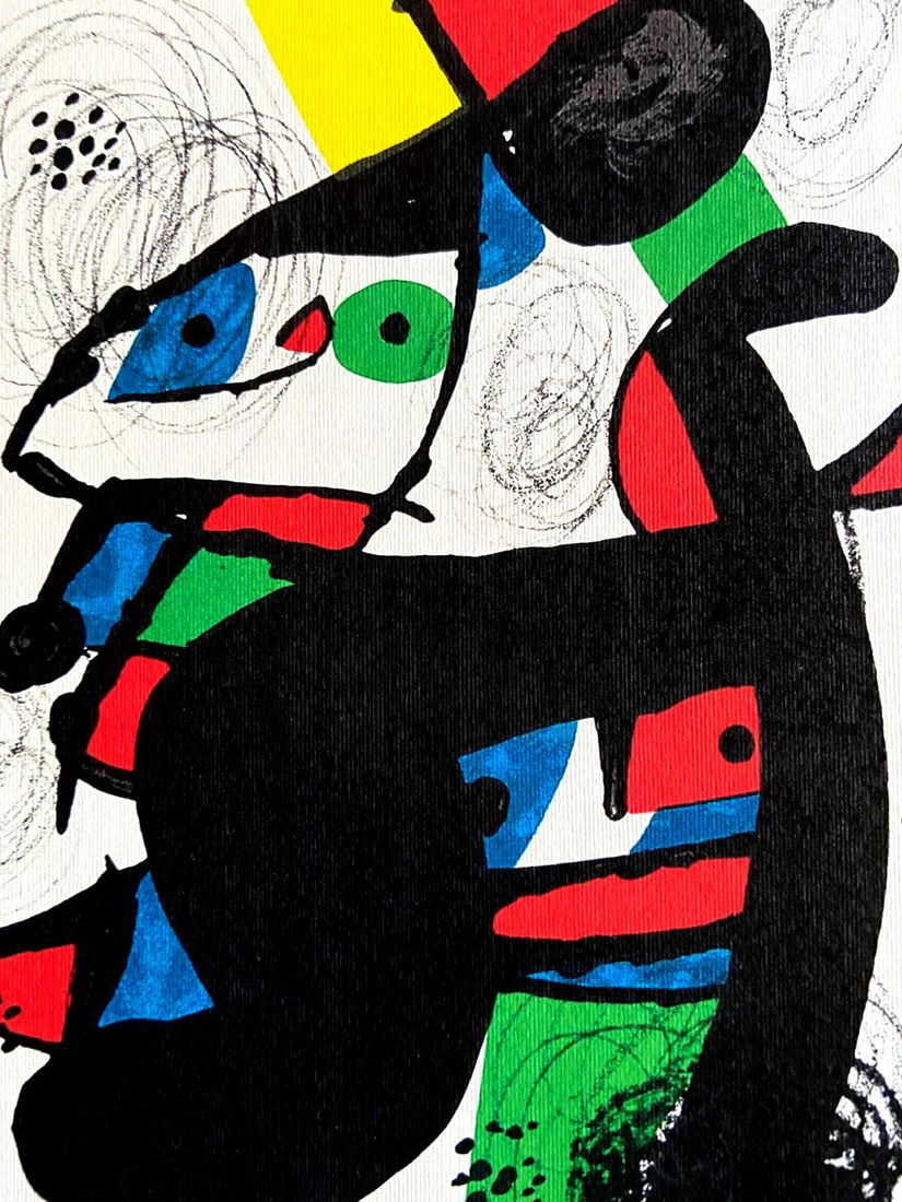 Op Joan Mir Lithograph - 3