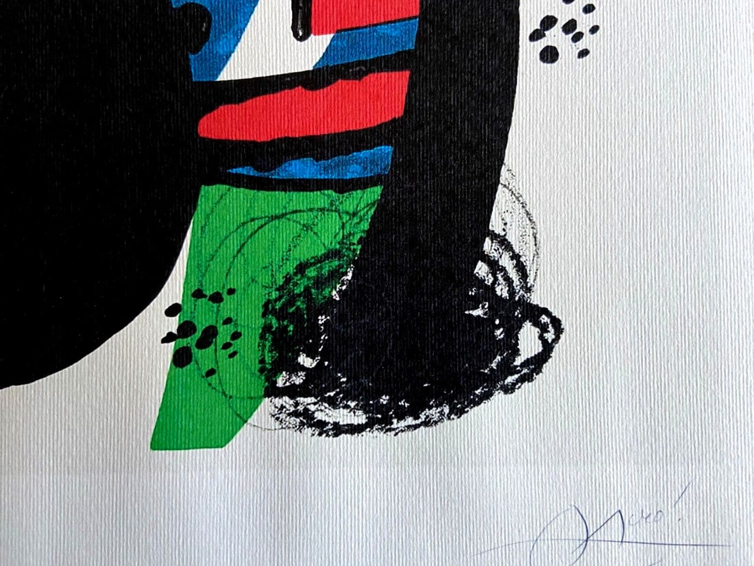 Op Joan Mir Lithograph - 4