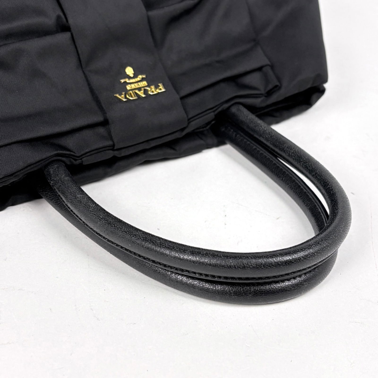 Prada Leather Tote Bag - 7