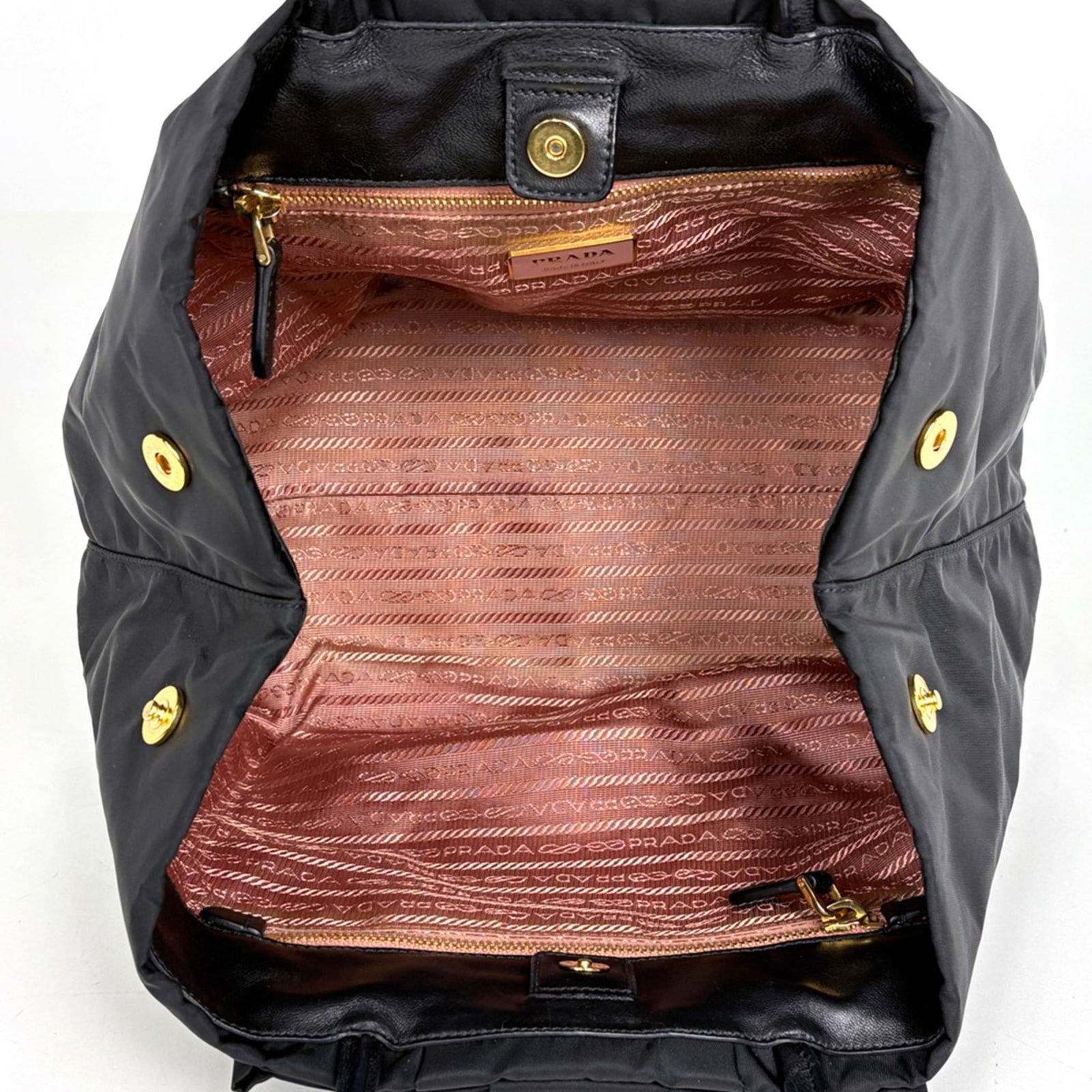 Prada Leather Tote Bag - 8