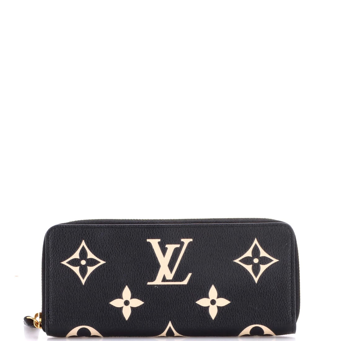 Louis Vuitton Clemence Bicolor Monogram Empreinte Giant Wallet: Louis Vuitton Clemence Bicolor Monogram Empreinte Giant Wallet The Louis Vuitton Clemence Bicolor Monogram Empreinte Giant Wallet is a stunning piece of luxury leatherwork, boasting the iconic brand's