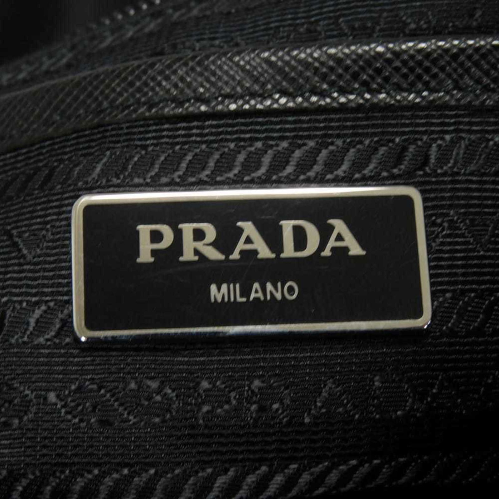 Prada Nylon Backpack and Handbag - 7