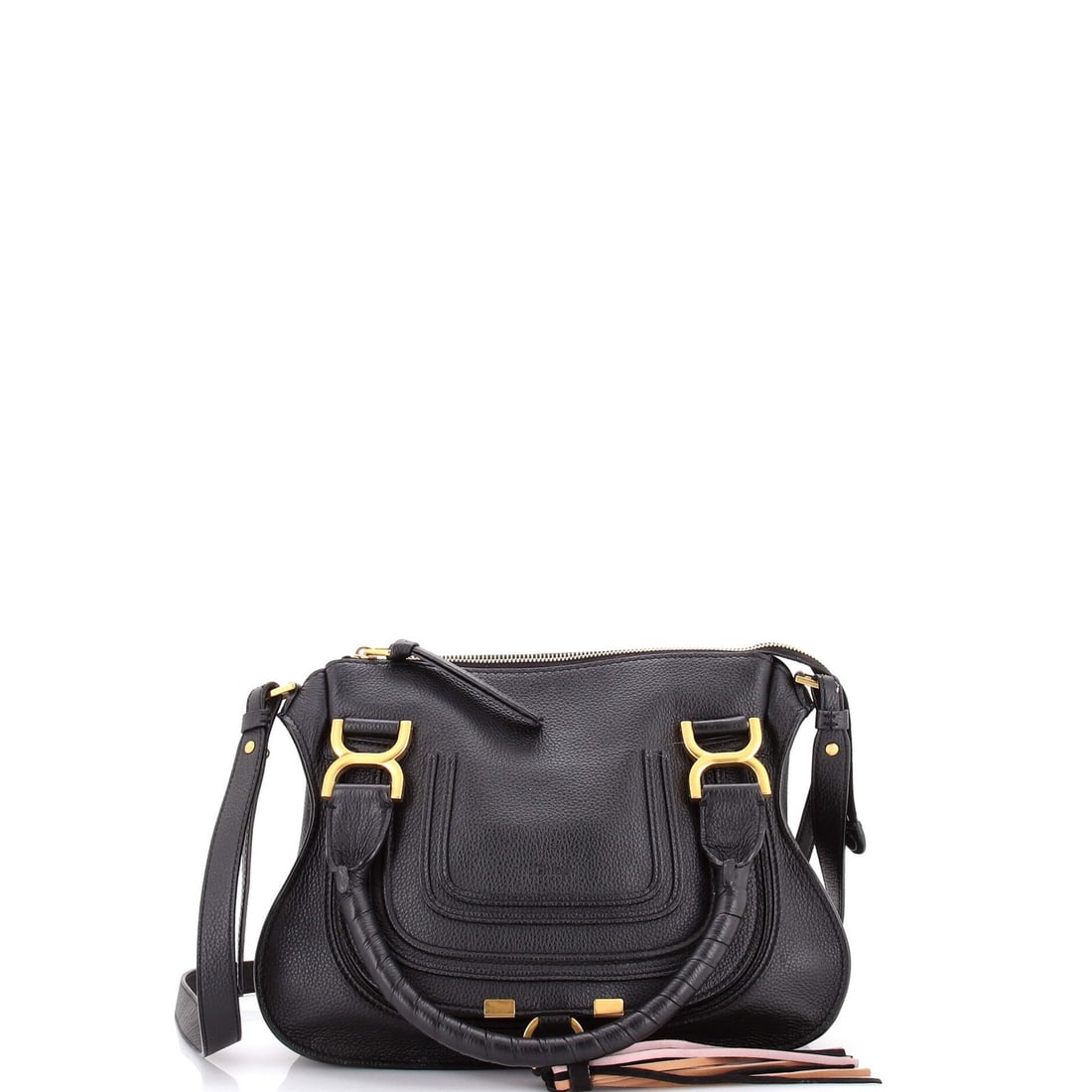 Chloe Marcie Small Leather Satchel: Chloe Marcie Small Leather Satchel The Chloe Marcie Small Leather Satchel is a timeless and sophisticated accessory that exudes elegance with its classic design and high-quality leather construction.