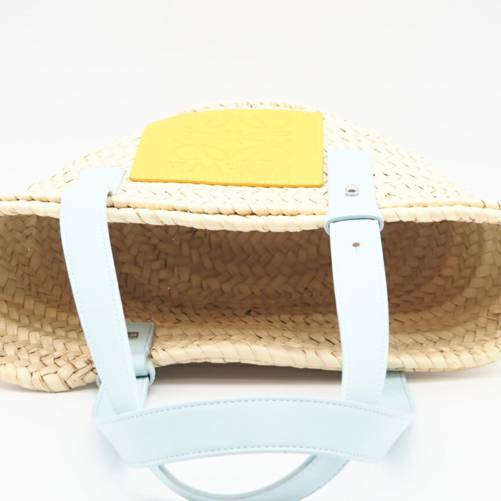 Loewe Raffia Leather Handbag - 5