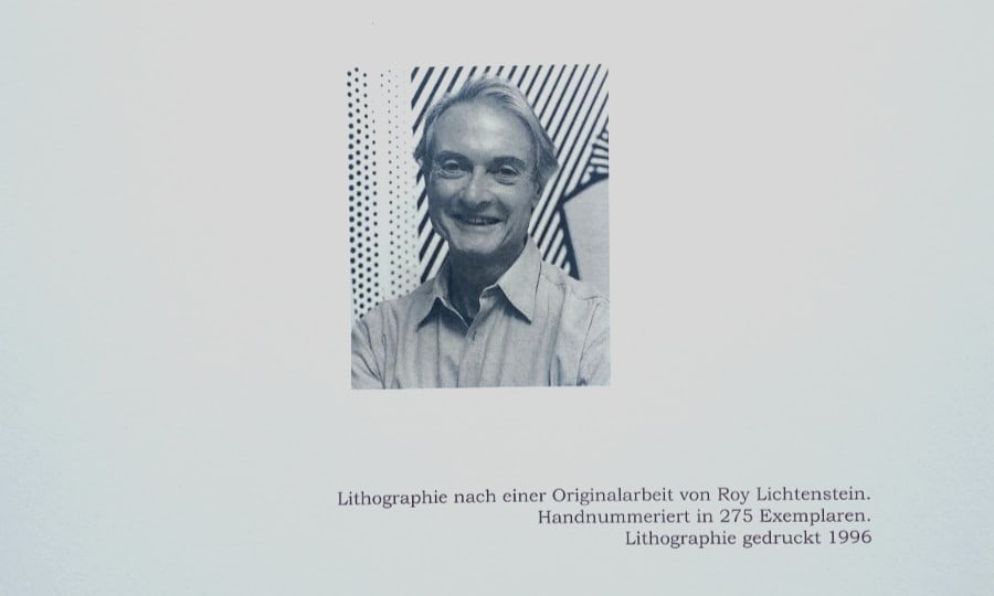 Roy Lichtenstein Lithograph #275 - 8