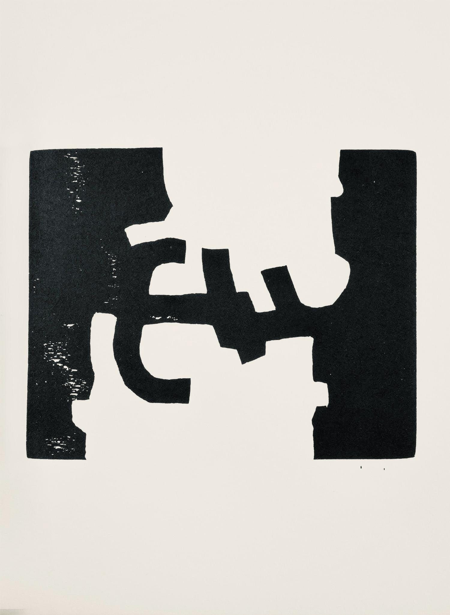 Lithograph - Eduardo Chillida - Composition - Ediciones Polgrafa - Redfern Gallery: Lithograph - Eduardo Chillida - Composition - Ediciones Polgrafa - Redfern Gallery A rare opportunity to own a lithograph by renowned Spanish sculptor Eduardo Chillida, created in collaboration with