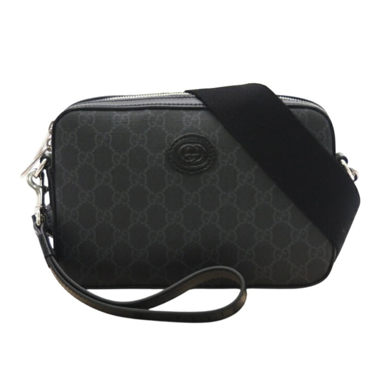 Gucci Coated Canvas Shoulder Bag (1 of 12)