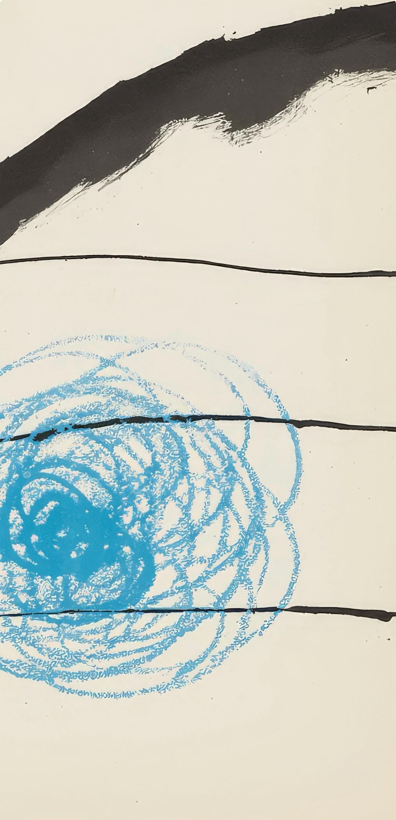 Joan Miro, Untitled, from Recent Unpublished Work, Lithograph, 1964 - 4