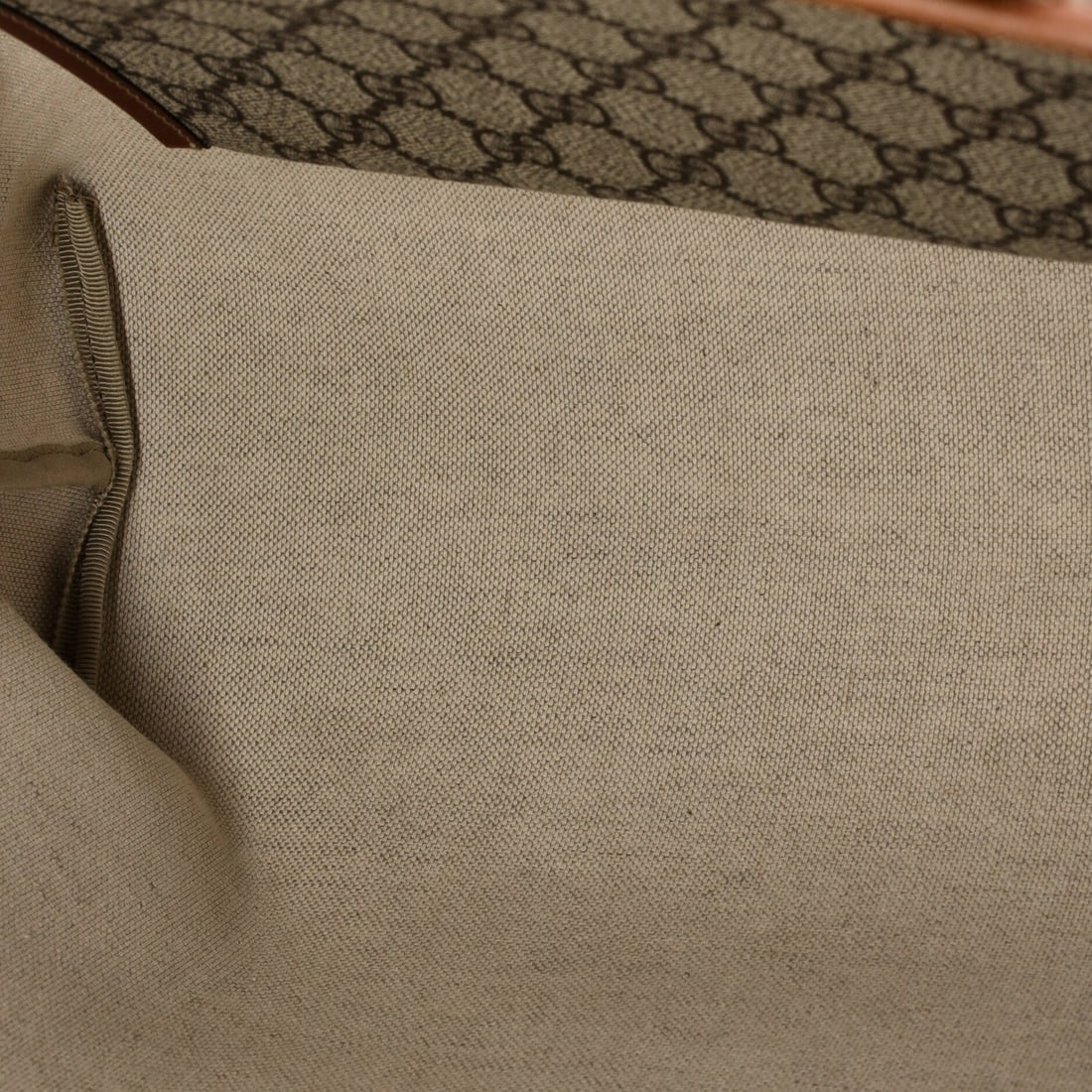 Gucci Medium GG Coated Canvas Web Loop Tote - 5