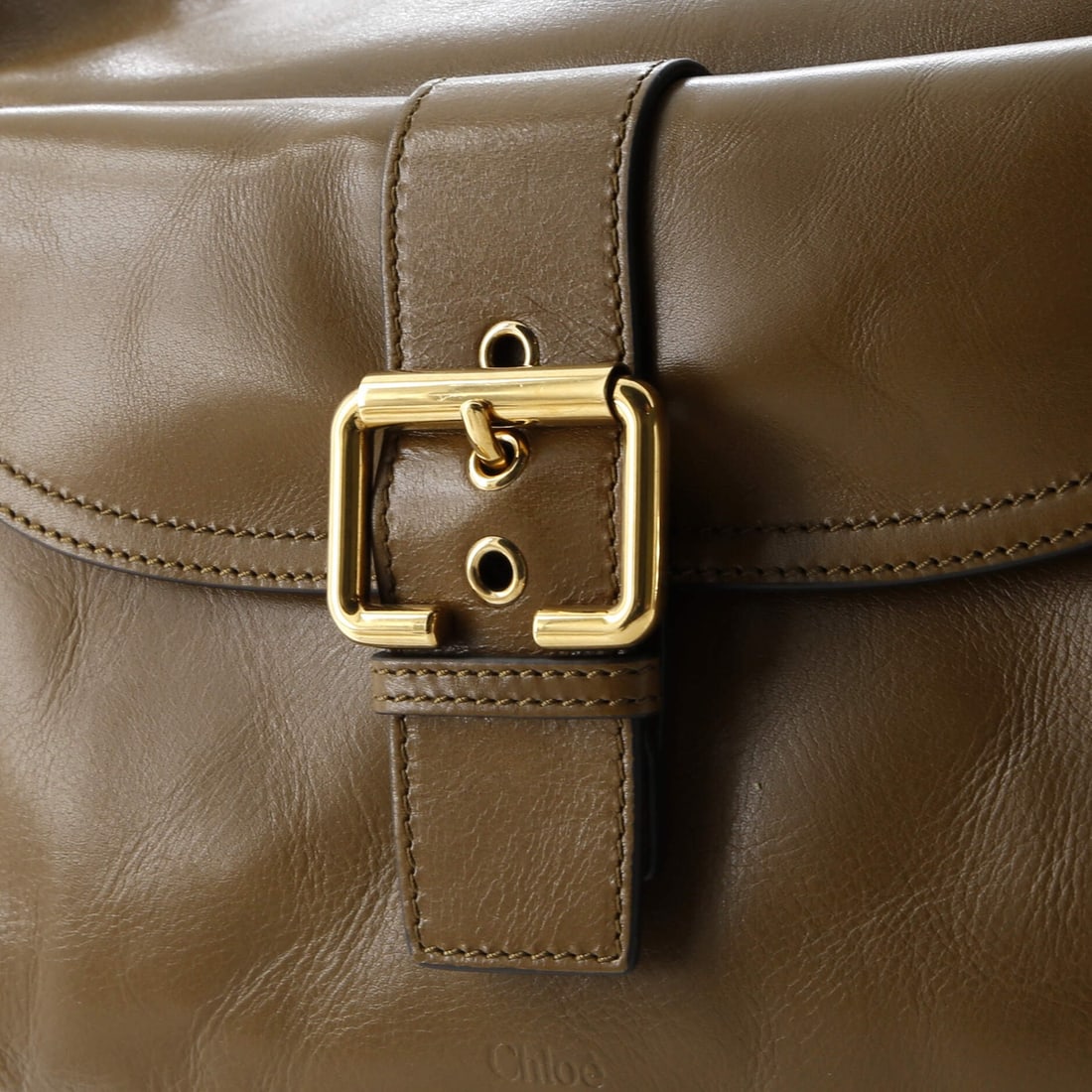 Chloe Medium Leather Shoulder Bag - 6