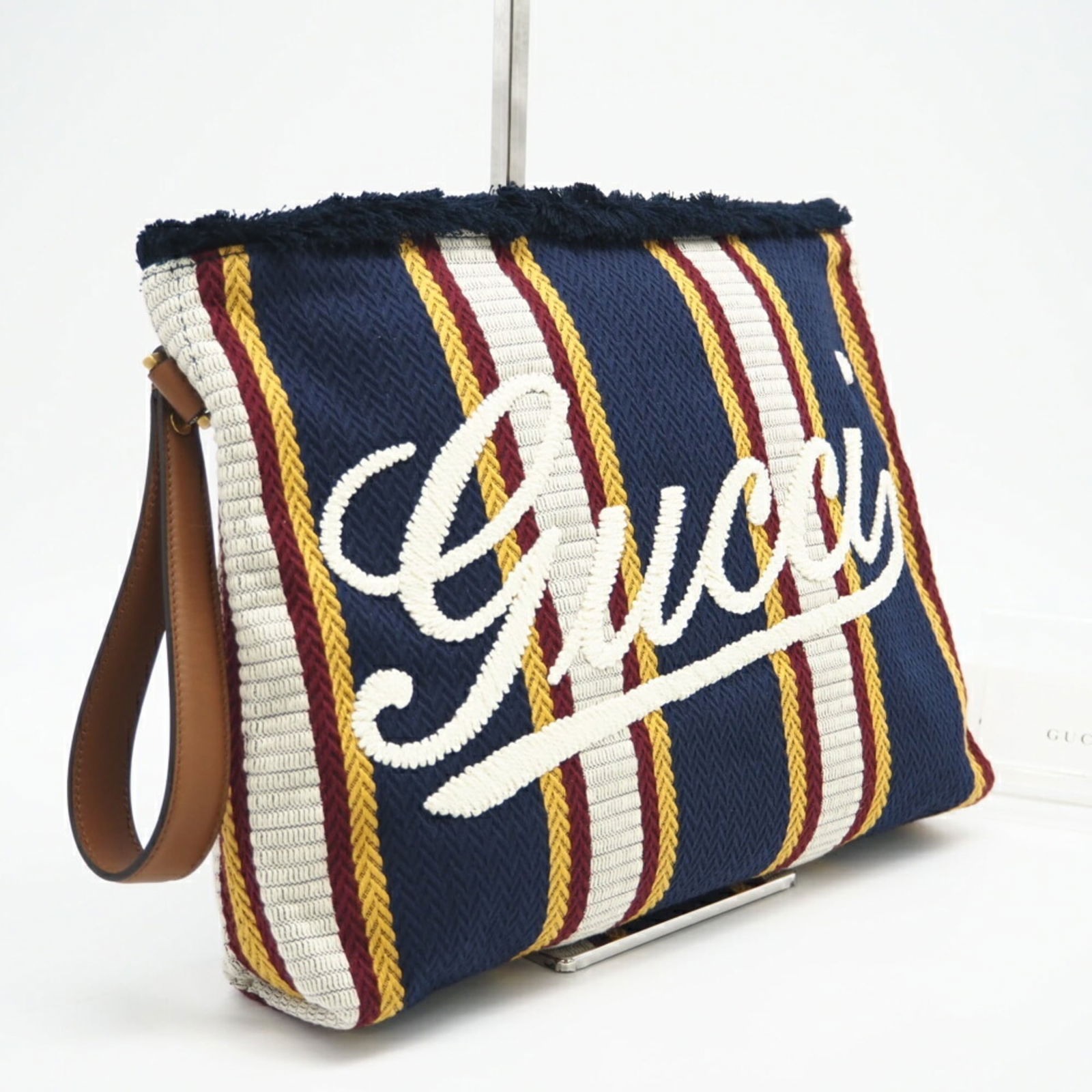 Gucci Canvas Pouch Clutch - 2