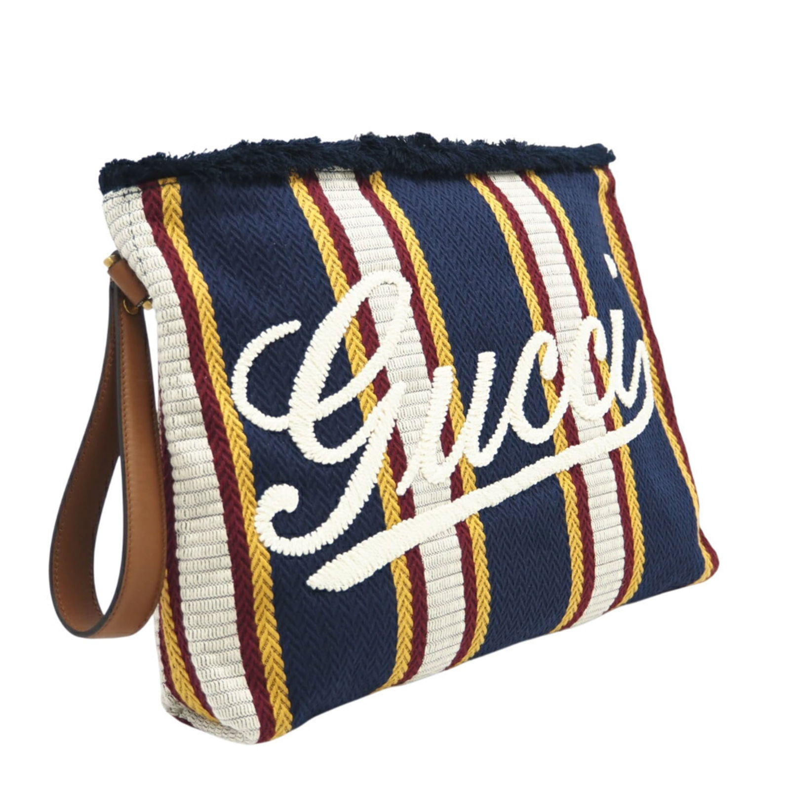 Gucci Canvas Pouch Clutch - 3