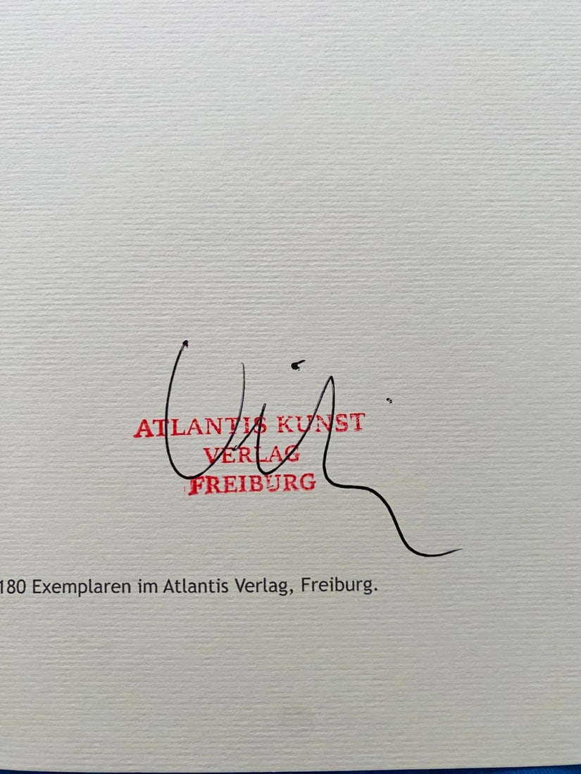 Stamp Dan Flavin Lithograph Op Numbered - 11