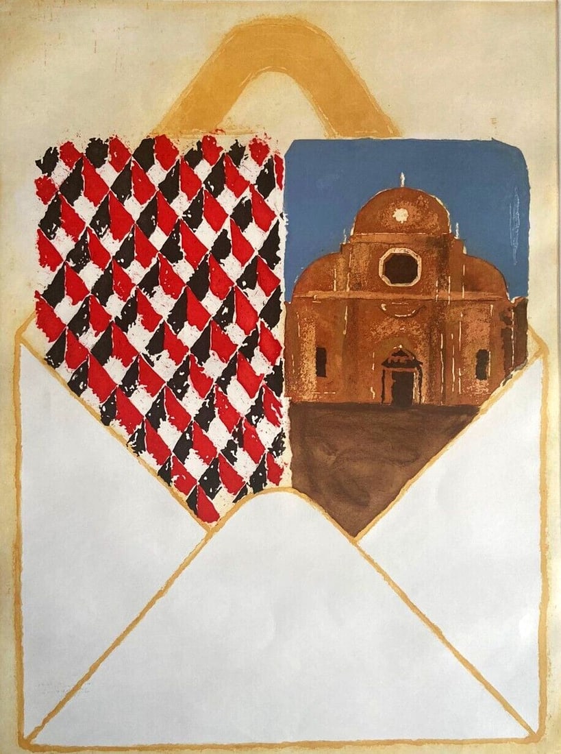 Joe Tilson PC from Venice Etching - 2