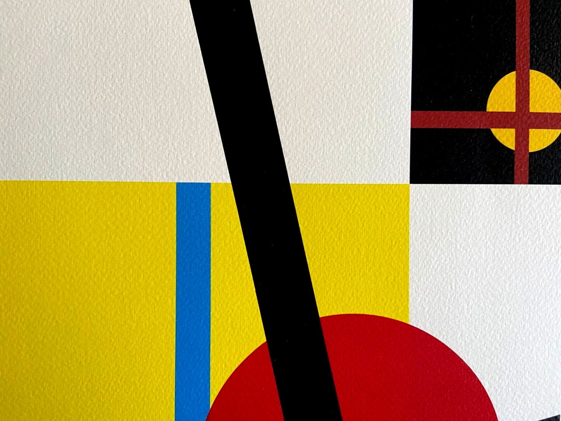 Laszlo Moholy-Nagy Lithograph #Op Numbered - 3