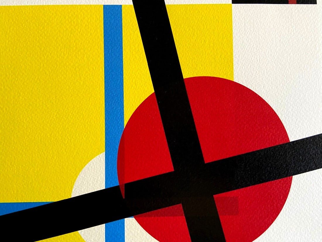 Laszlo Moholy-Nagy Lithograph #Op Numbered - 4