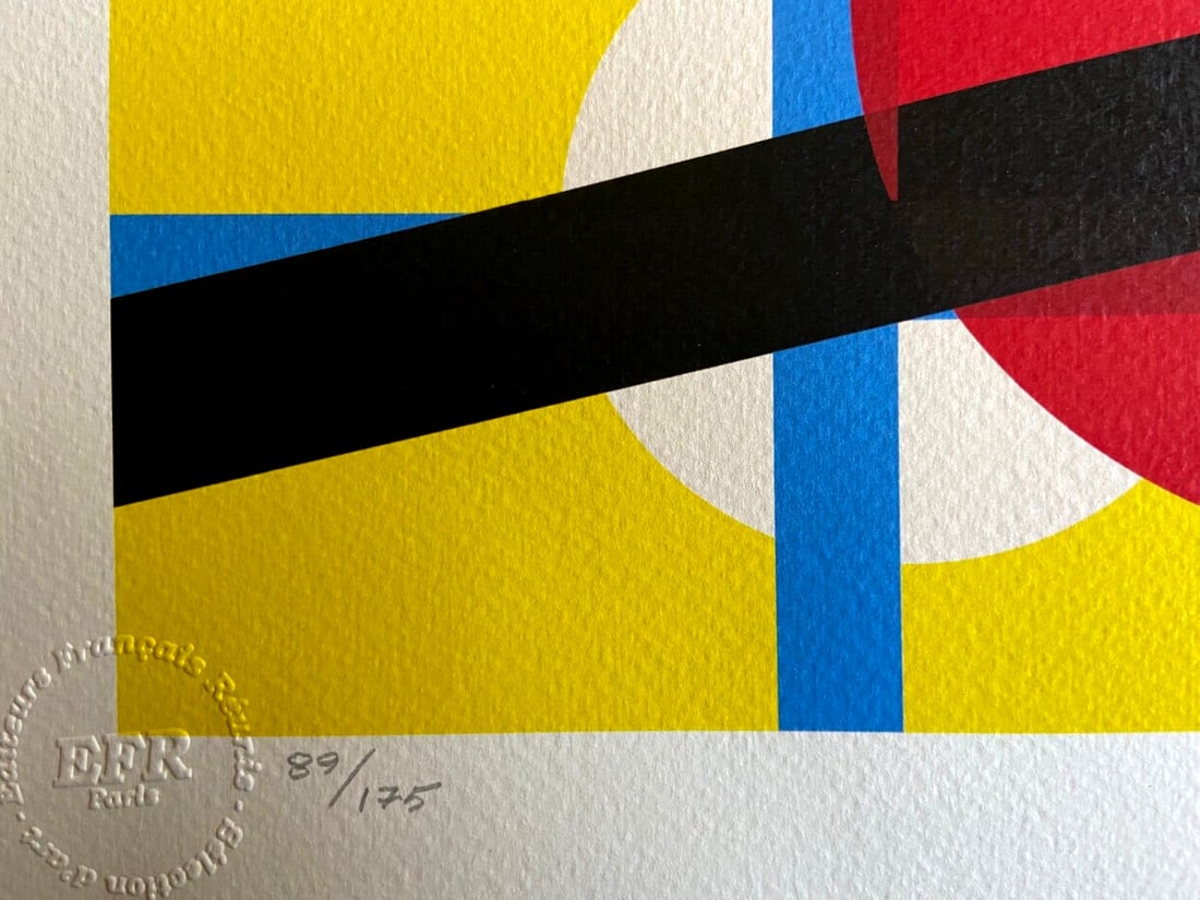 Laszlo Moholy-Nagy Lithograph #Op Numbered - 6