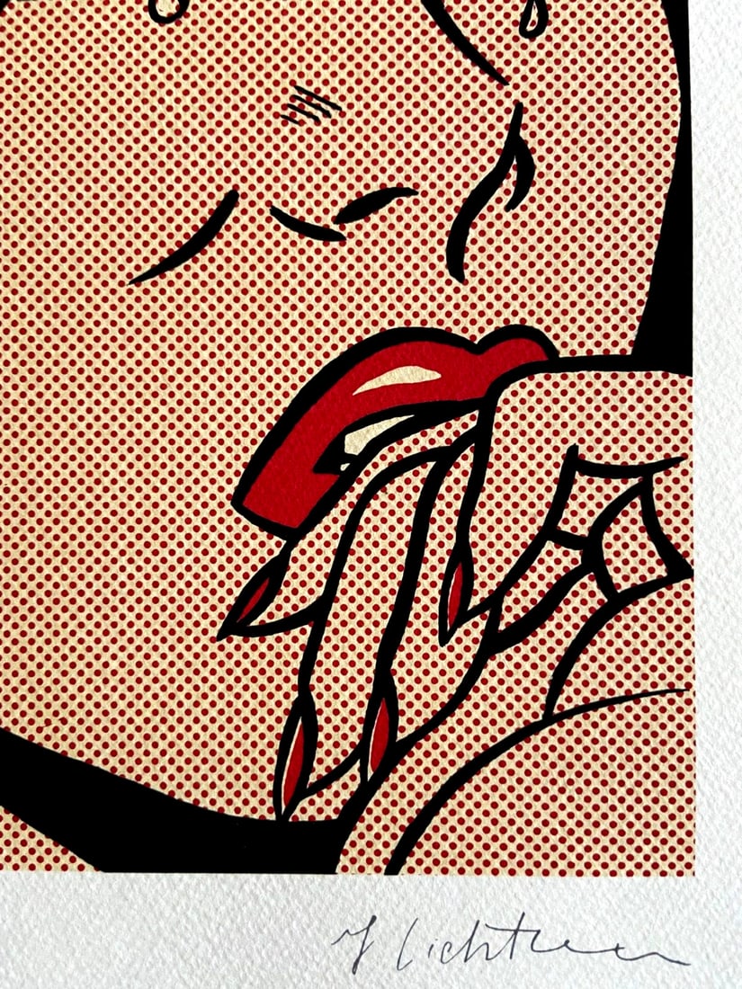 Limited Roy Lichtenstein Lithograph Numbered - 6