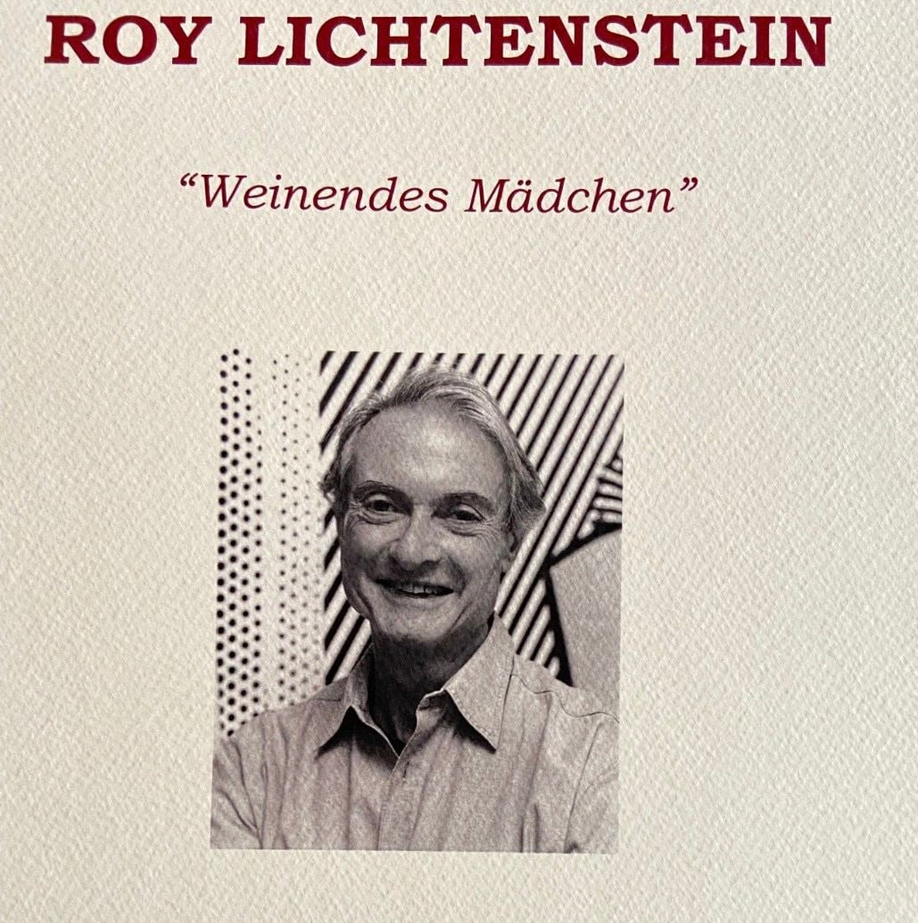 Limited Roy Lichtenstein Lithograph Numbered - 7