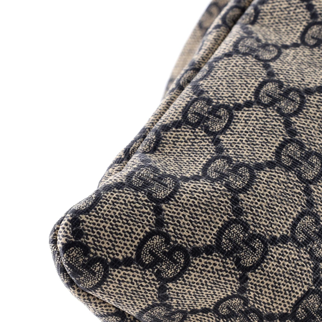 Large Gucci Web Loop Flat Messenger GG Coated Canvas - 6