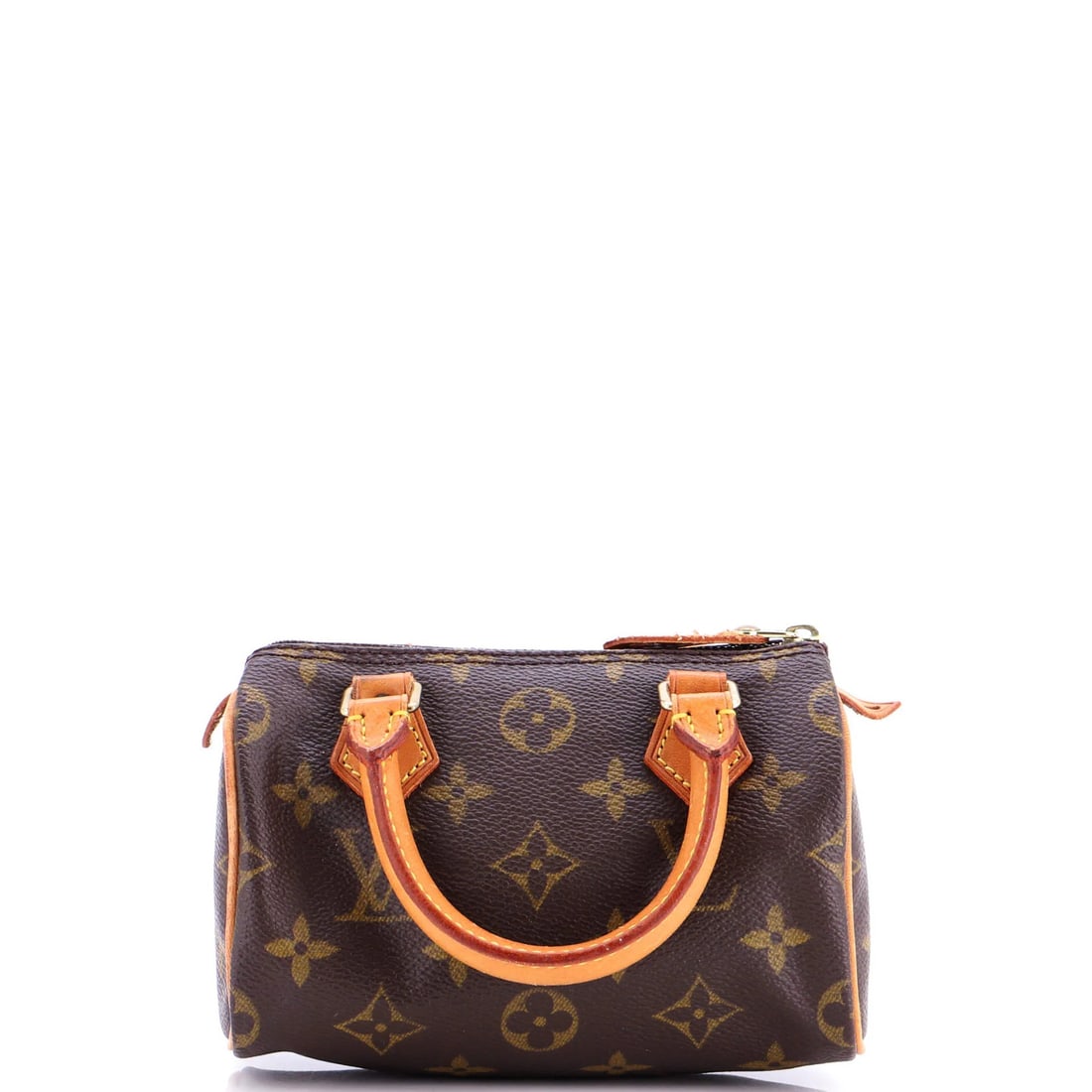 Canvas Louis Vuitton Speedy Mini HL Handbag Monogram: Canvas Louis Vuitton Speedy Mini HL Handbag Monogram A rare find for the Louis Vuitton enthusiast, this iconic Speedy Mini HL Handbag Monogram boasts the classic brown canvas exterior and gold hardwar
