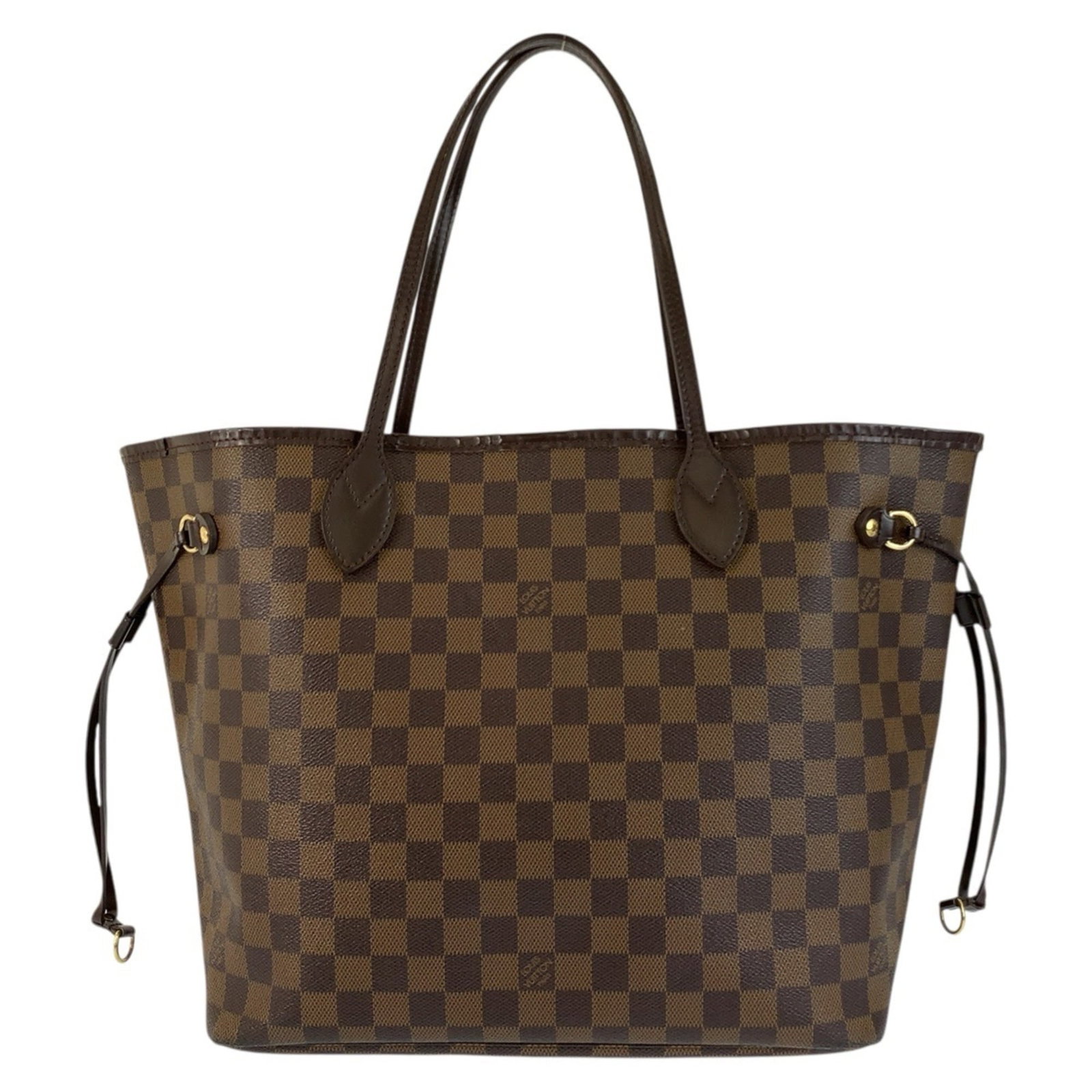 Louis Vuitton PVC Tote Bag: Louis Vuitton PVC Tote Bag A stylish and durable Louis Vuitton PVC tote bag, perfect for everyday use, boasts the iconic Damier canvas pattern in rich brown hues. With its sleek PVC exterior and