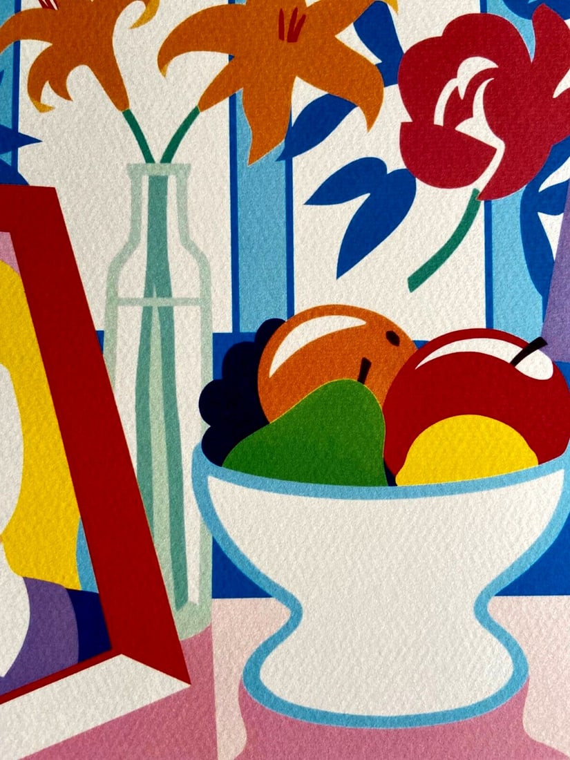 Numbered Tom Wesselmann Lithograph Op - 6