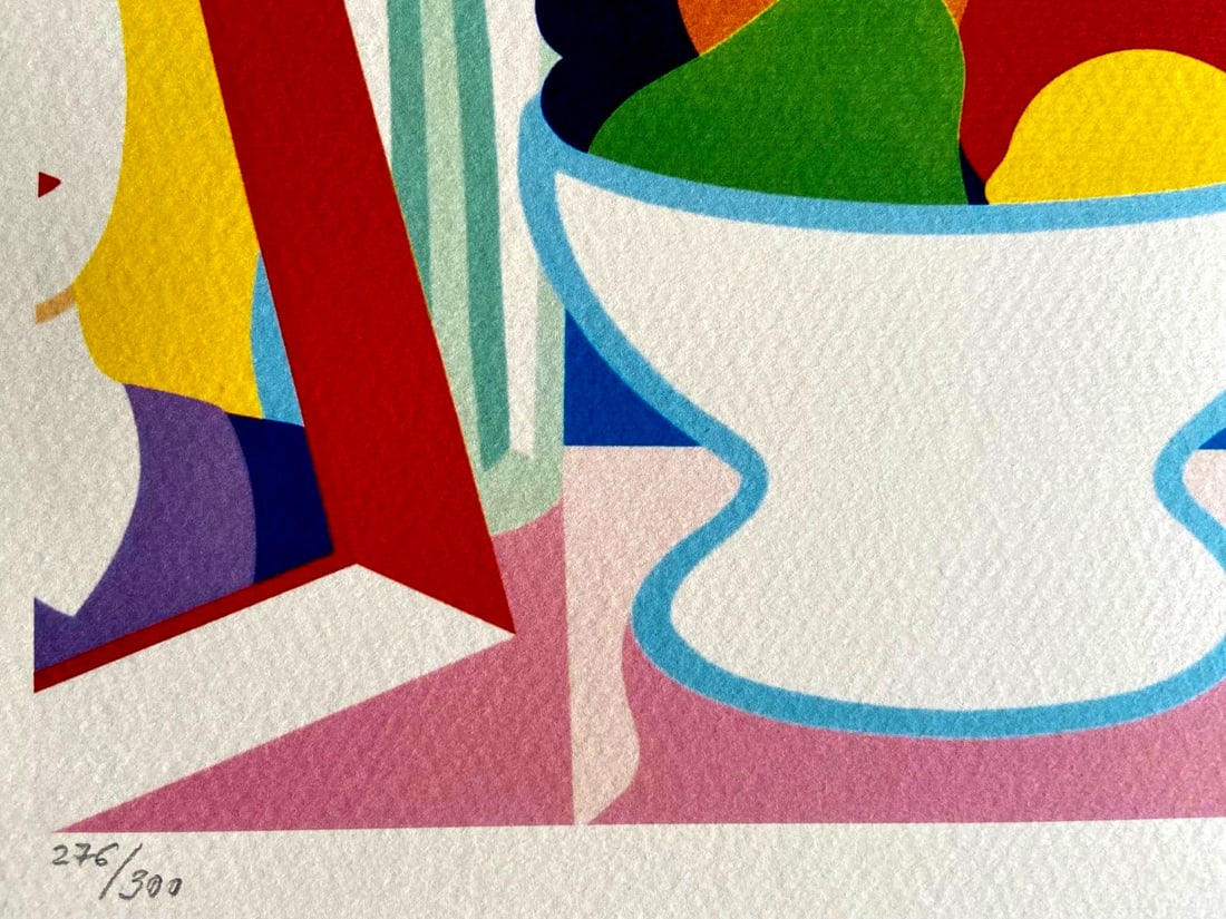 Numbered Tom Wesselmann Lithograph Op - 7