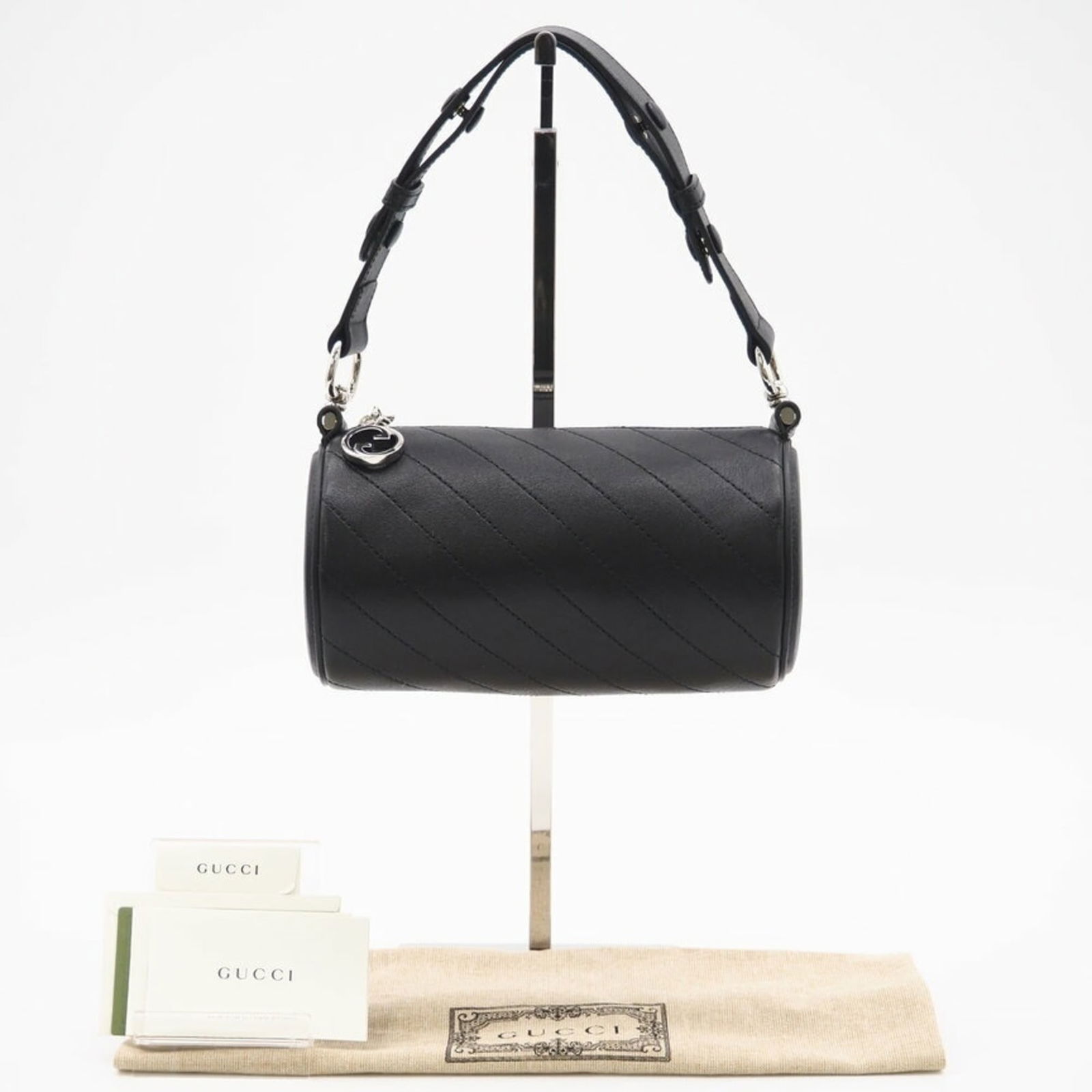 Gucci Leather Shoulder Bag - 2