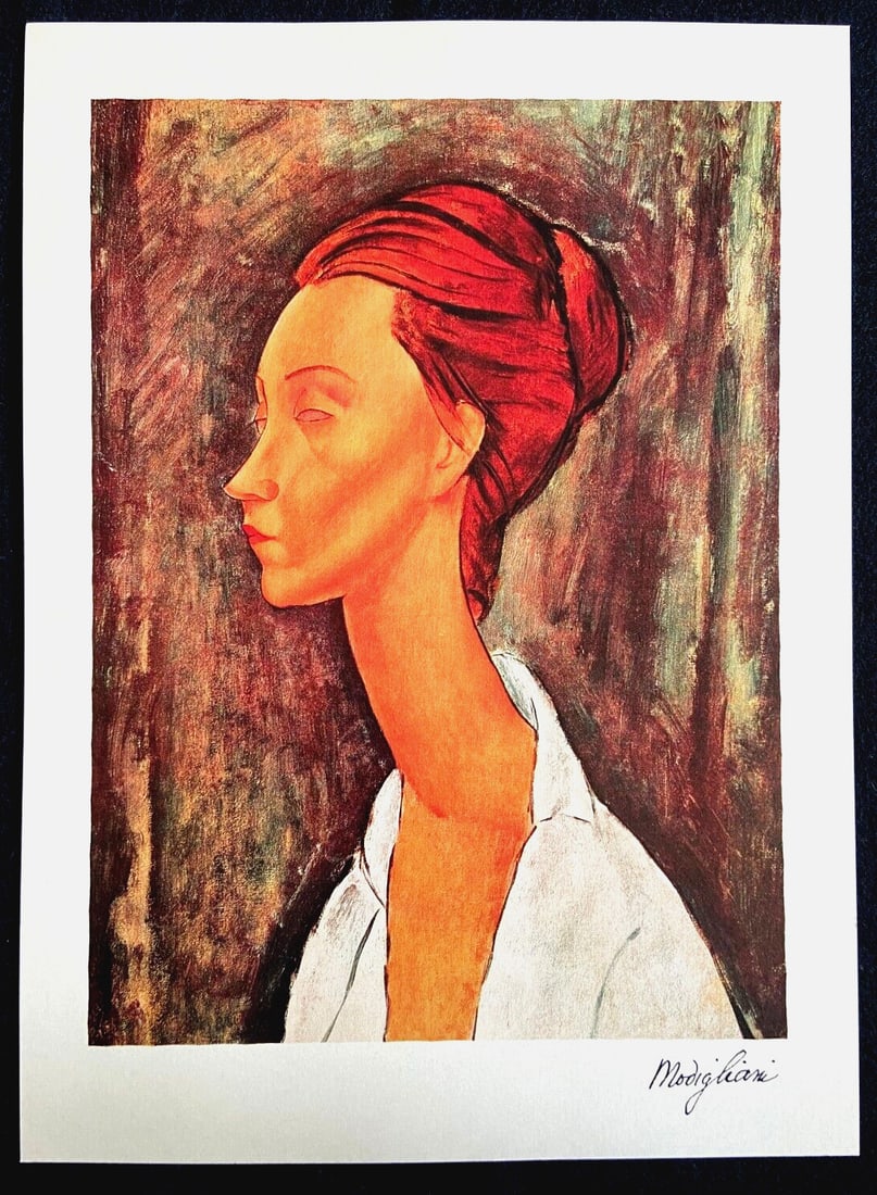 1952 Amedeo Modigliani Lithograph - 2