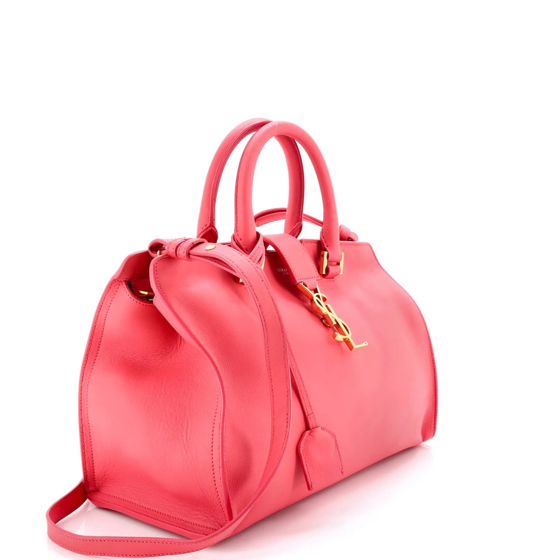 Saint Laurent Small Monogram Cabas Leather - 2