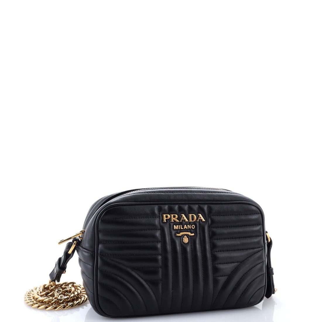 Prada Small Quilted Leather Camera Bag - 2