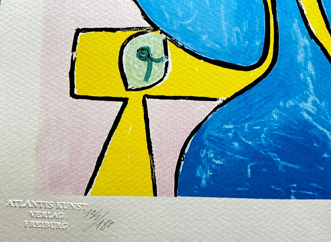 Picasso Lithograph, Rare and Numbered - 7