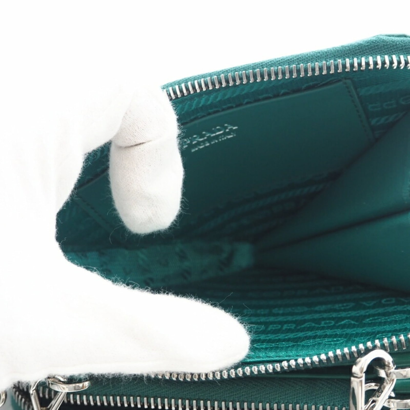 Prada Leather Shoulder Bag - 10